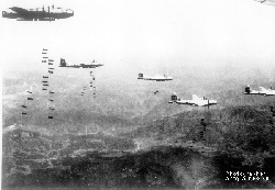 B-29's over Japan